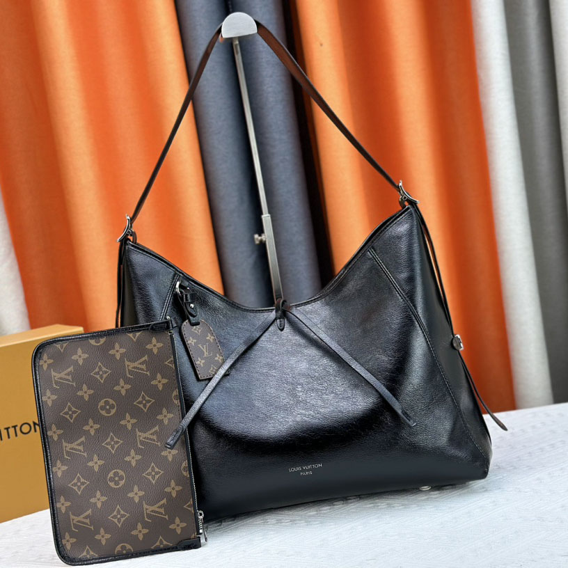 Louis Vuitton CarryAll Dark M25143 M46203 Shoulder Bag Handbag