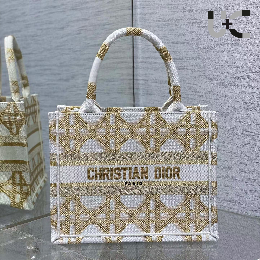 Dior Book Tote D-Lace Macrame Bag