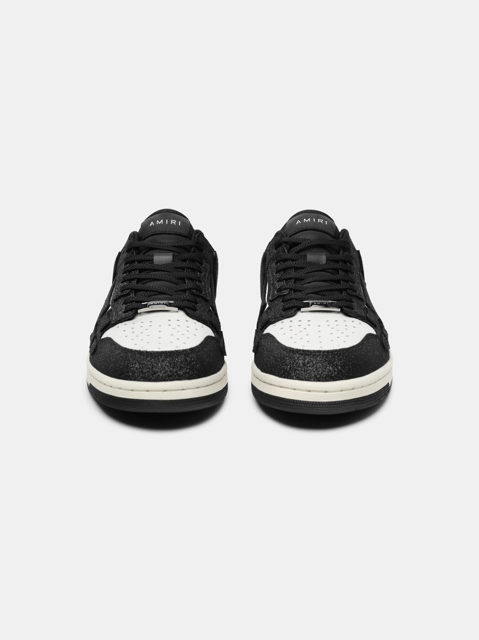 AMIRI SHIMMER SKEL-TOP LOW - Black