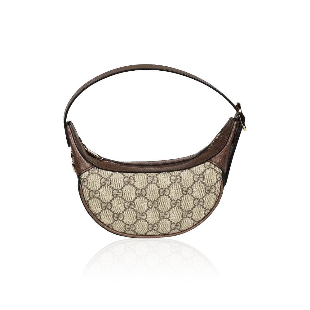 Gucci Ophidia Canvas&Leather Shoulder Bags