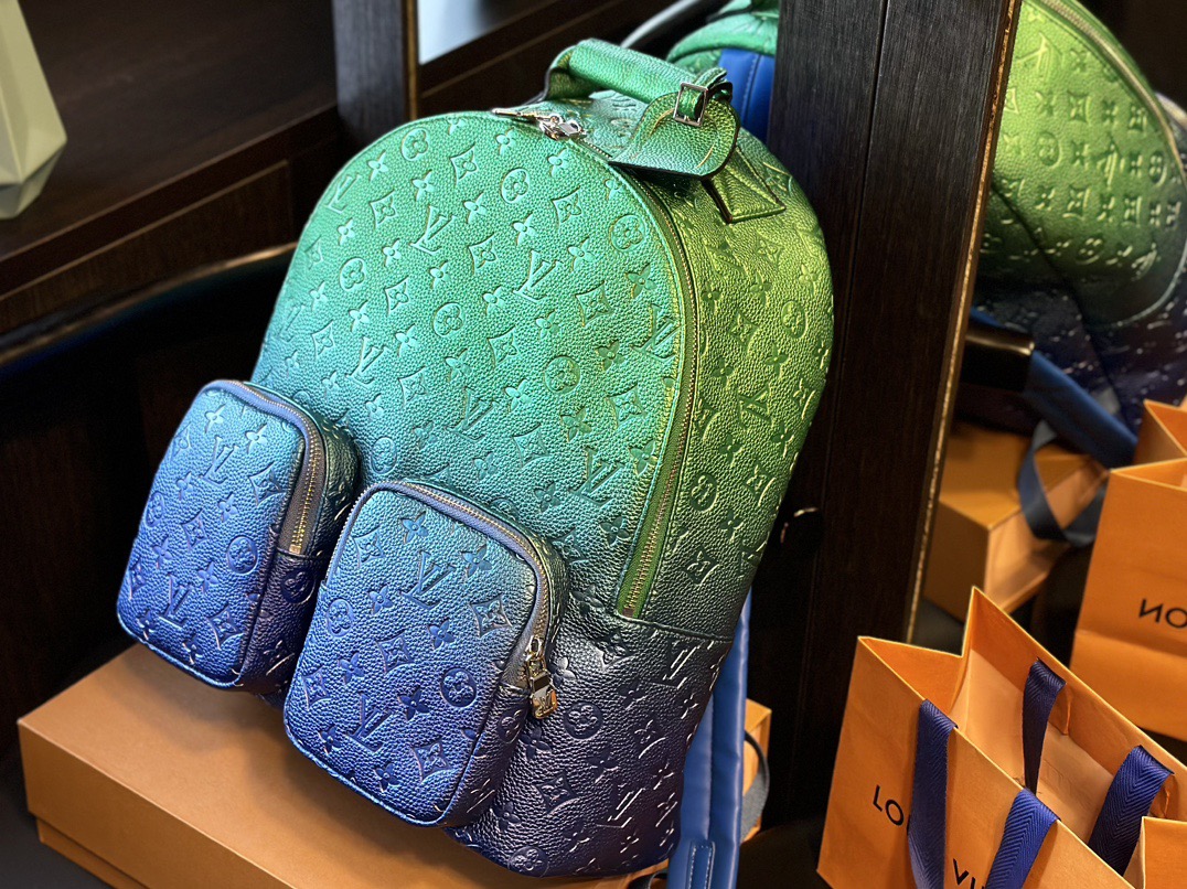 Louis Vuitton neon gradient backpack