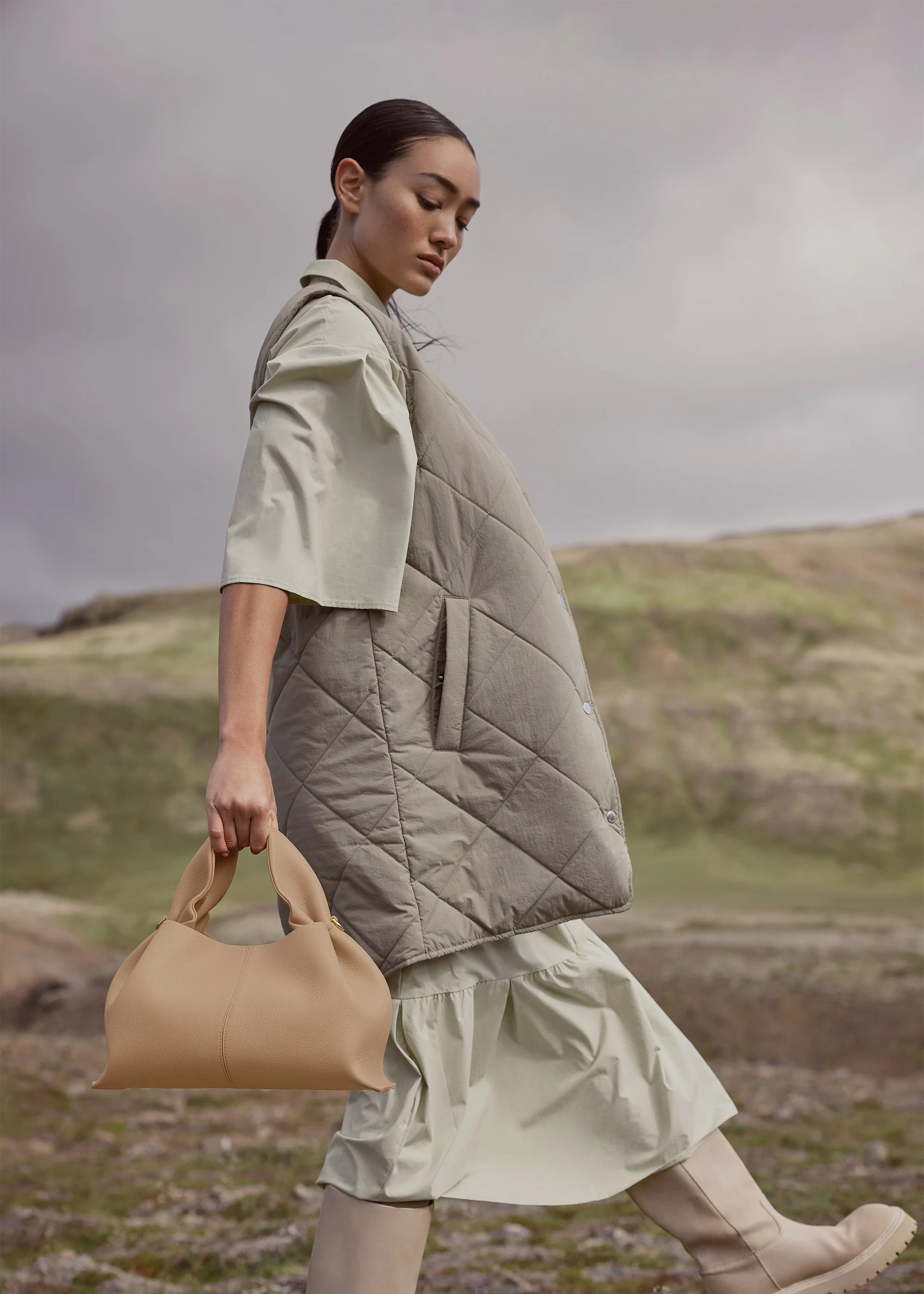 Polène Numéro Neuf - Textured Beige