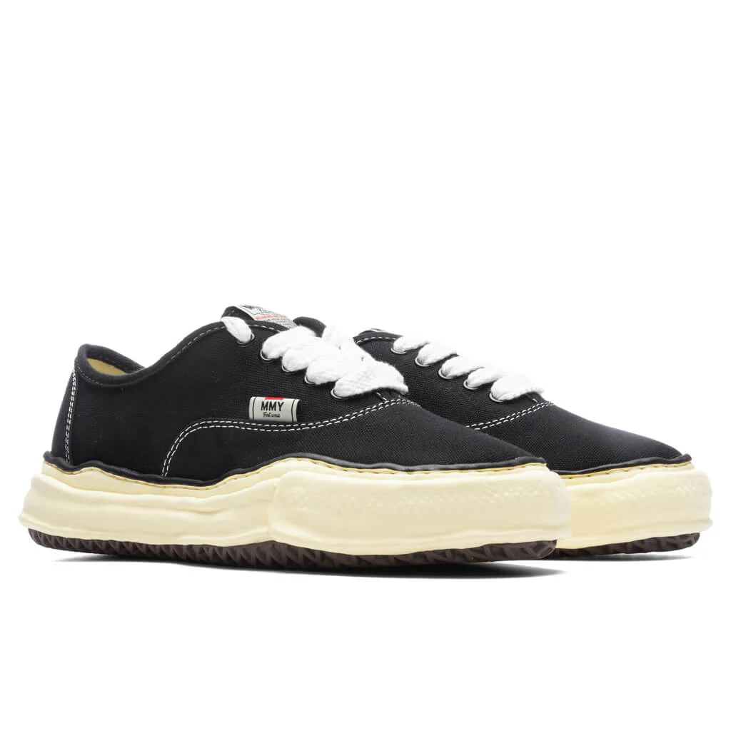 MIHARA YASUHIRO Baker Vintage Color Sole Canvas Low - Black