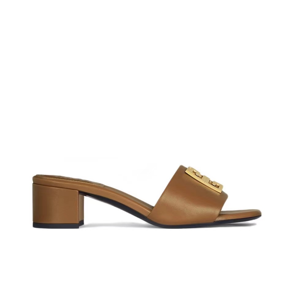 Givenchy Leather Fashion Muggles Slide Sandal