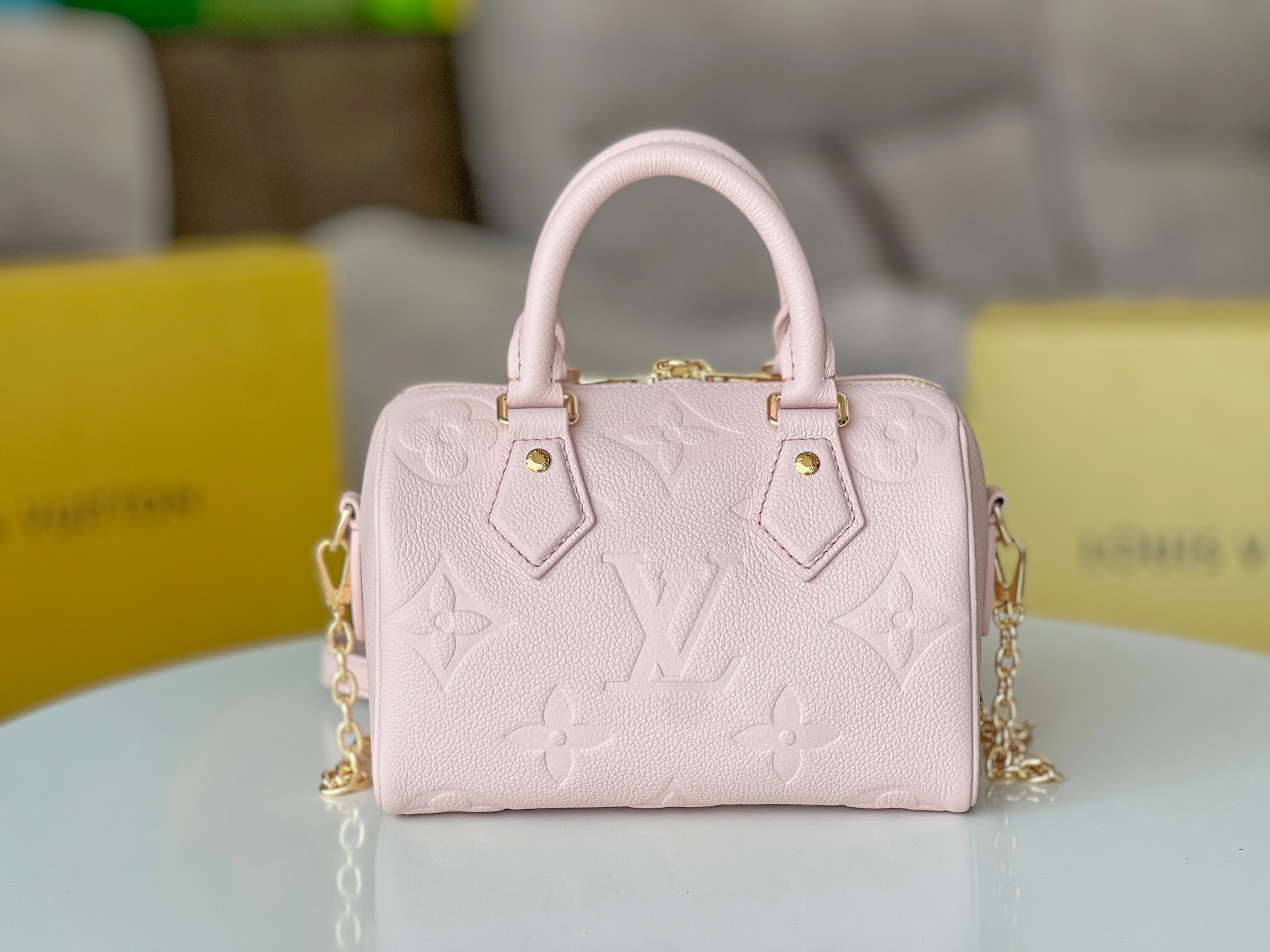 Louis Vuitton Bandouliere 20 Degrade Monogram Empreinte Handbag
