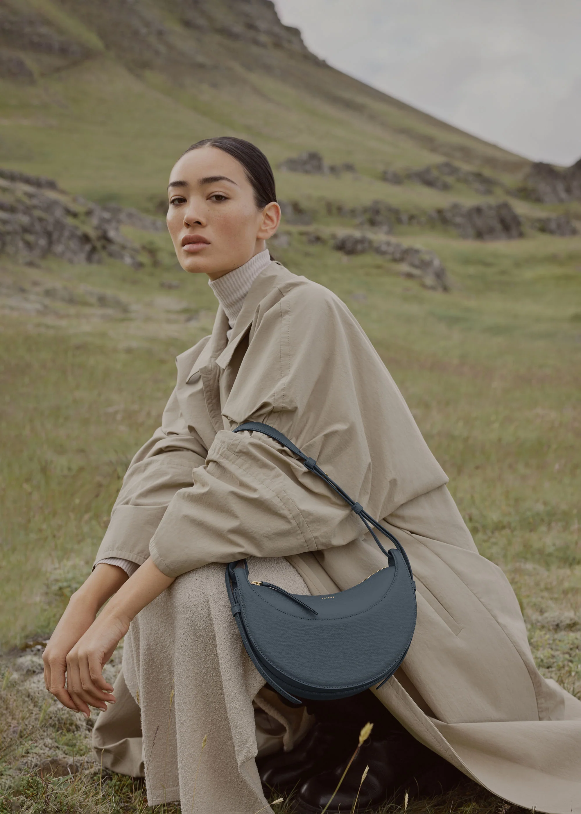 Polène Numéro Dix - Textured Midnight Blue