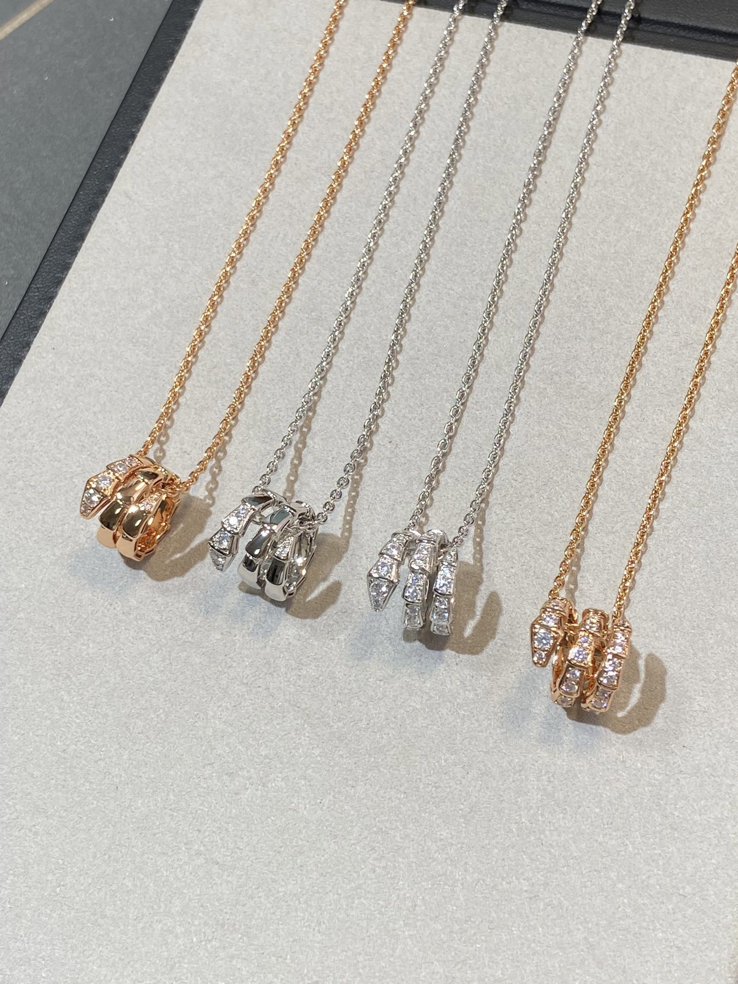 Bulgari Spirit Snake Pendant Necklace