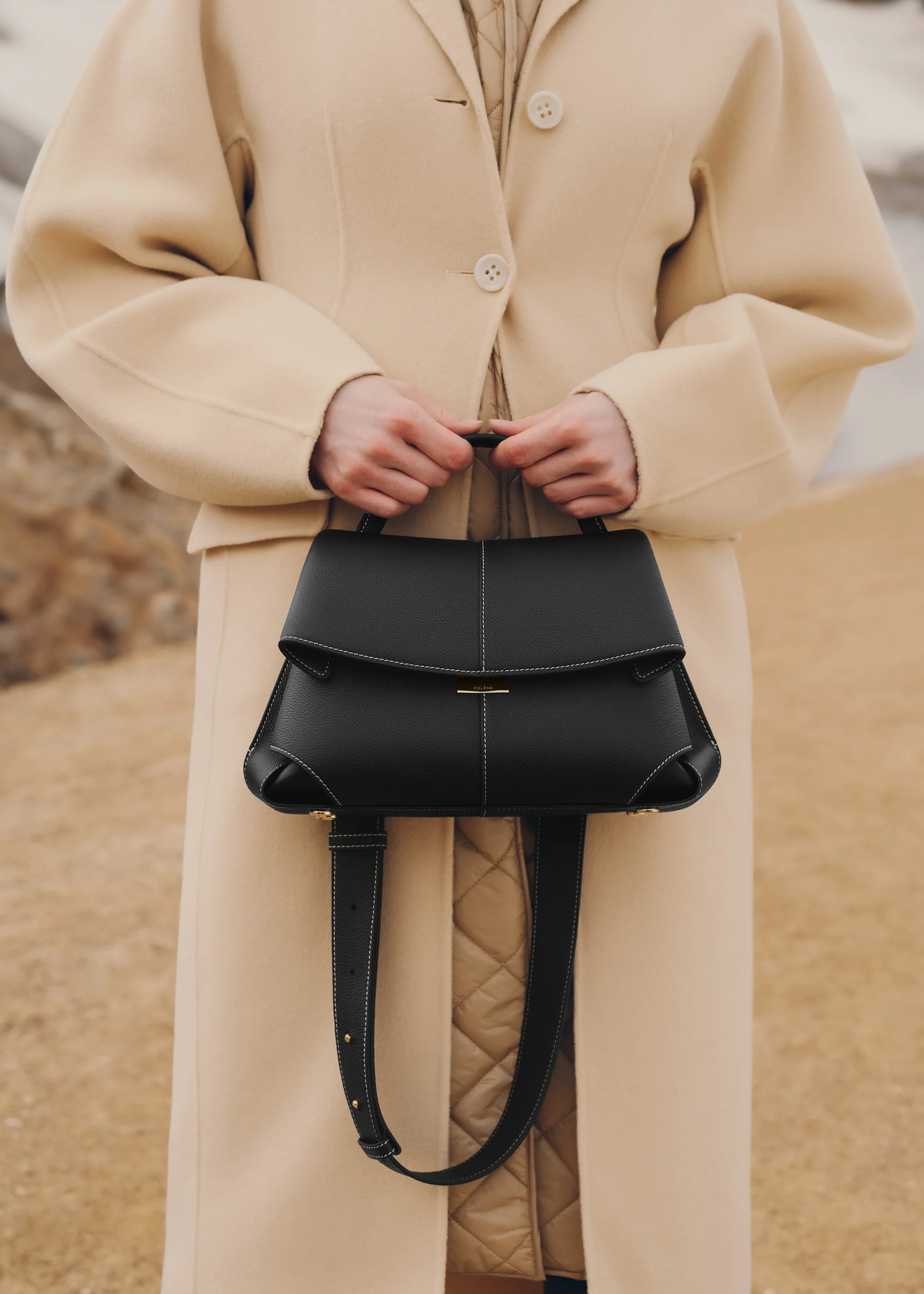 Polène Mokki - Textured Black