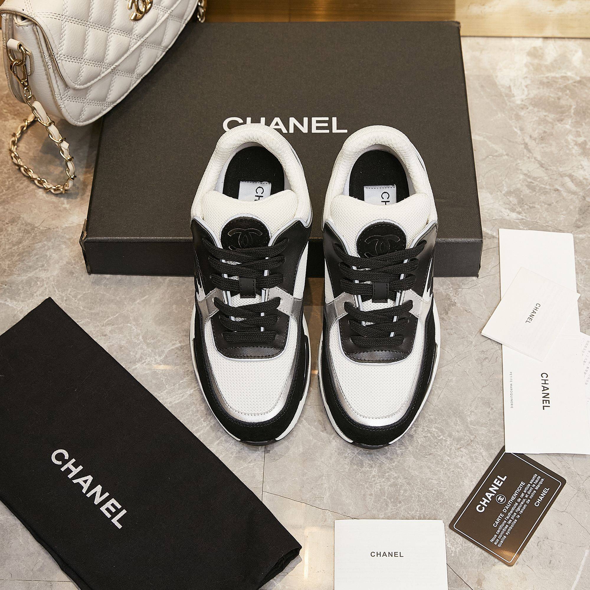 Chanel Thick soled Casual Sneakers