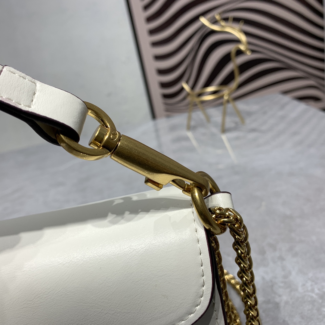 VALENTINO GARAVANI V Logo Baguette Shoulder Bag Ladies MINILOCO Calfskin Bag