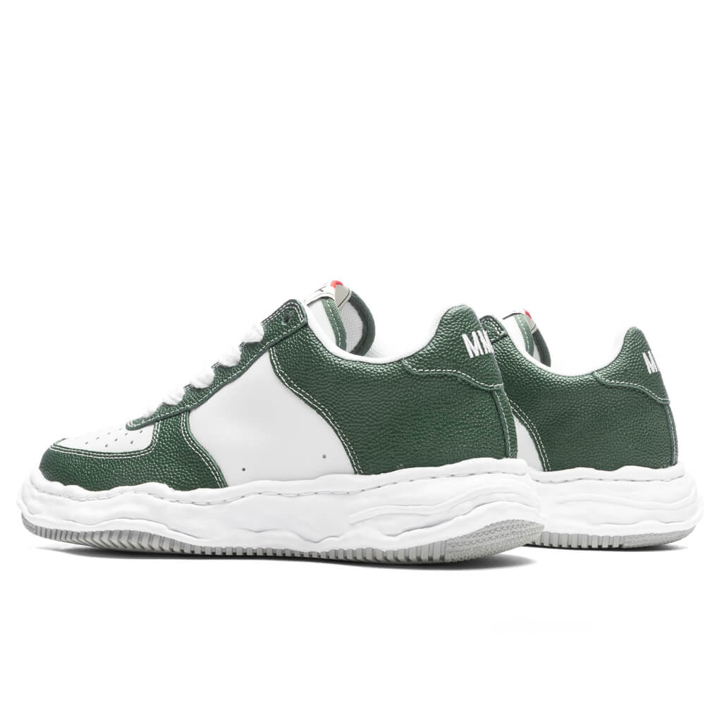 MIHARA YASUHIRO Wayne Low OG Sole Basket Leather - Green/White