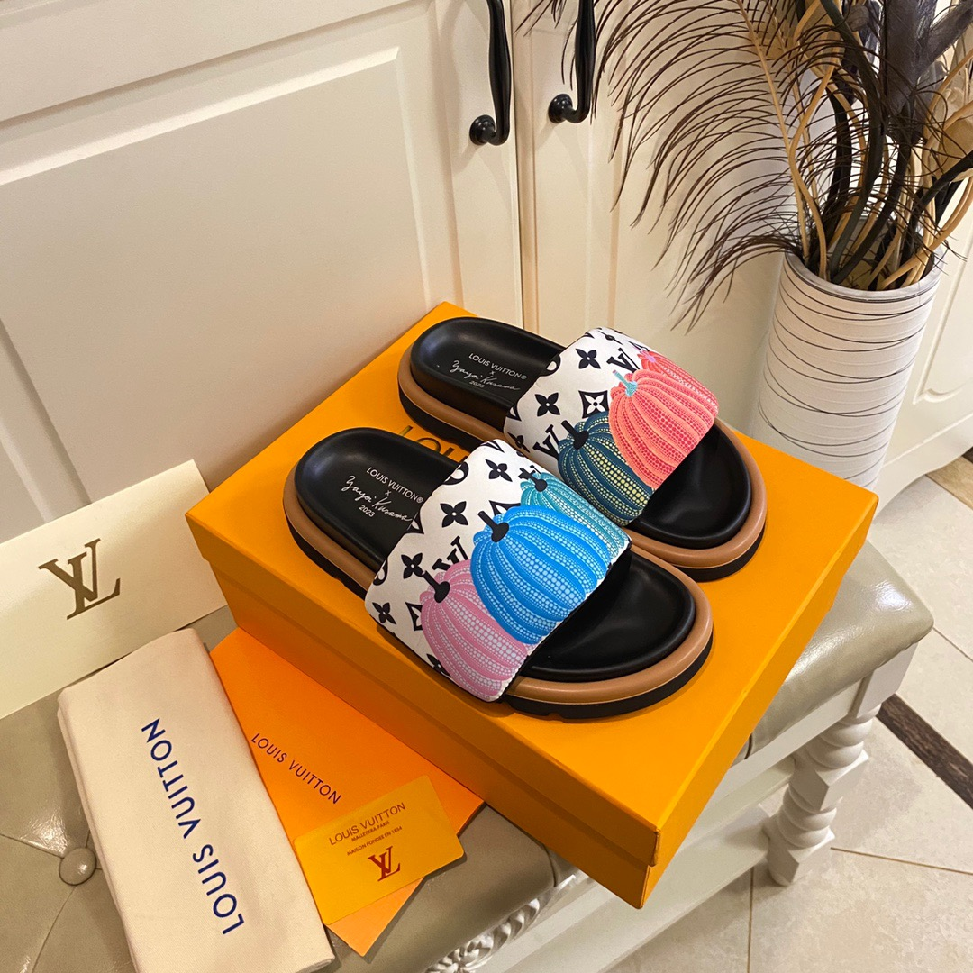 Louis Vuitton LV Pillow Yayoi Kusama Slide Sandal