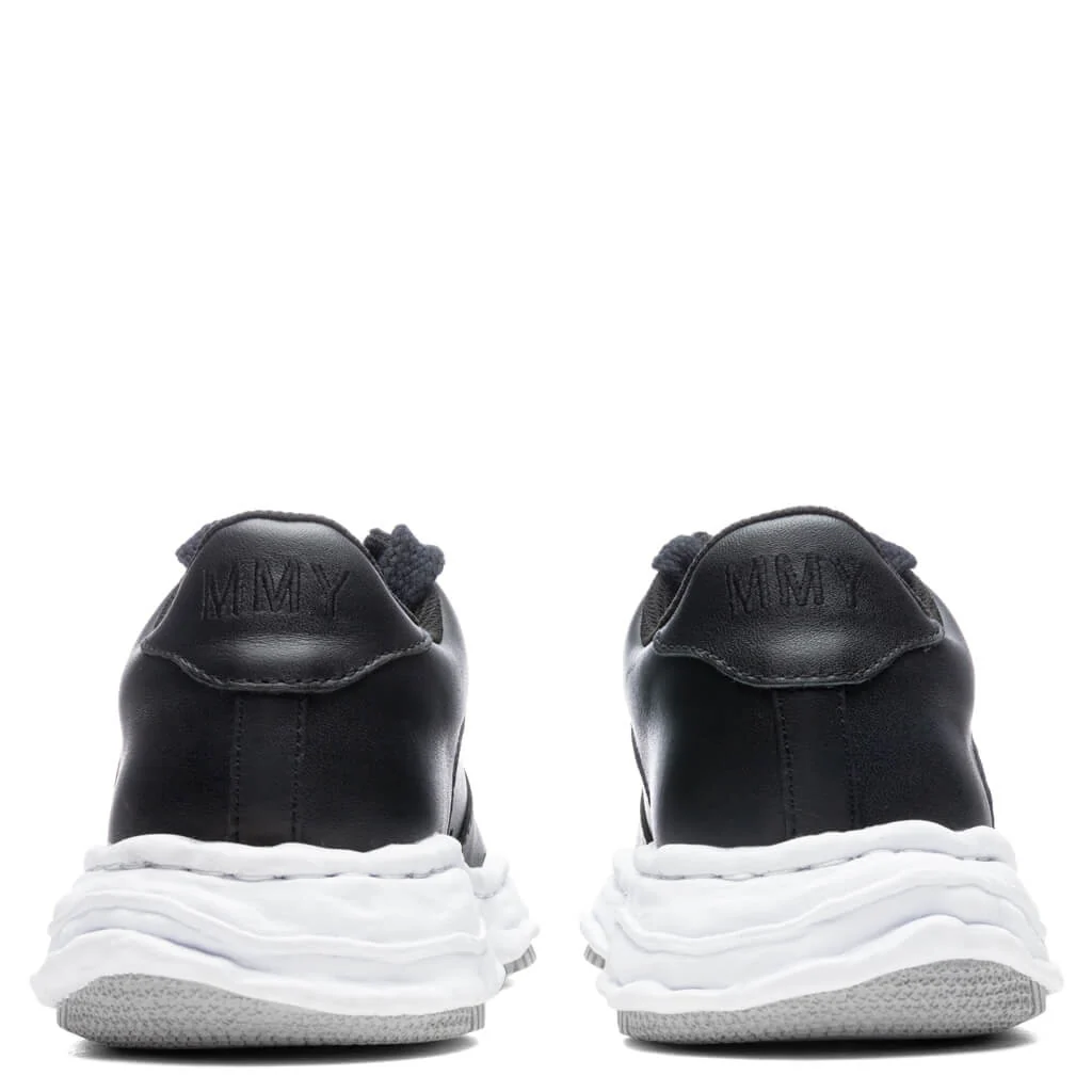 MIHARA YASUHIRO Wayne Low OG Sole Leather Sneaker - Black