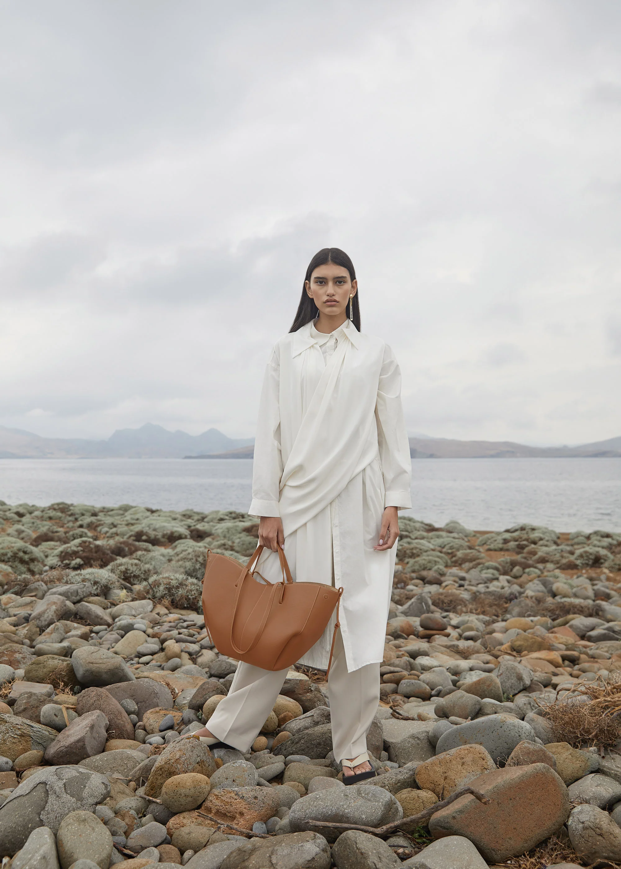 Polène Cyme - Textured Camel