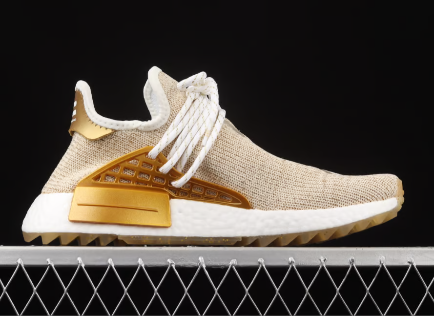 Adidas Pharrell NMD HU China Pack Happy (Gold) (Friends and Family)