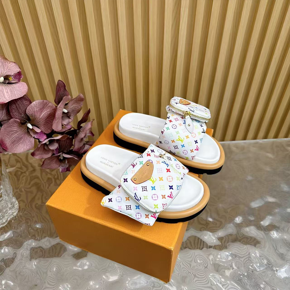 Louis Vuitton x Murakami Pool Pillow Flat Comfort Mule
