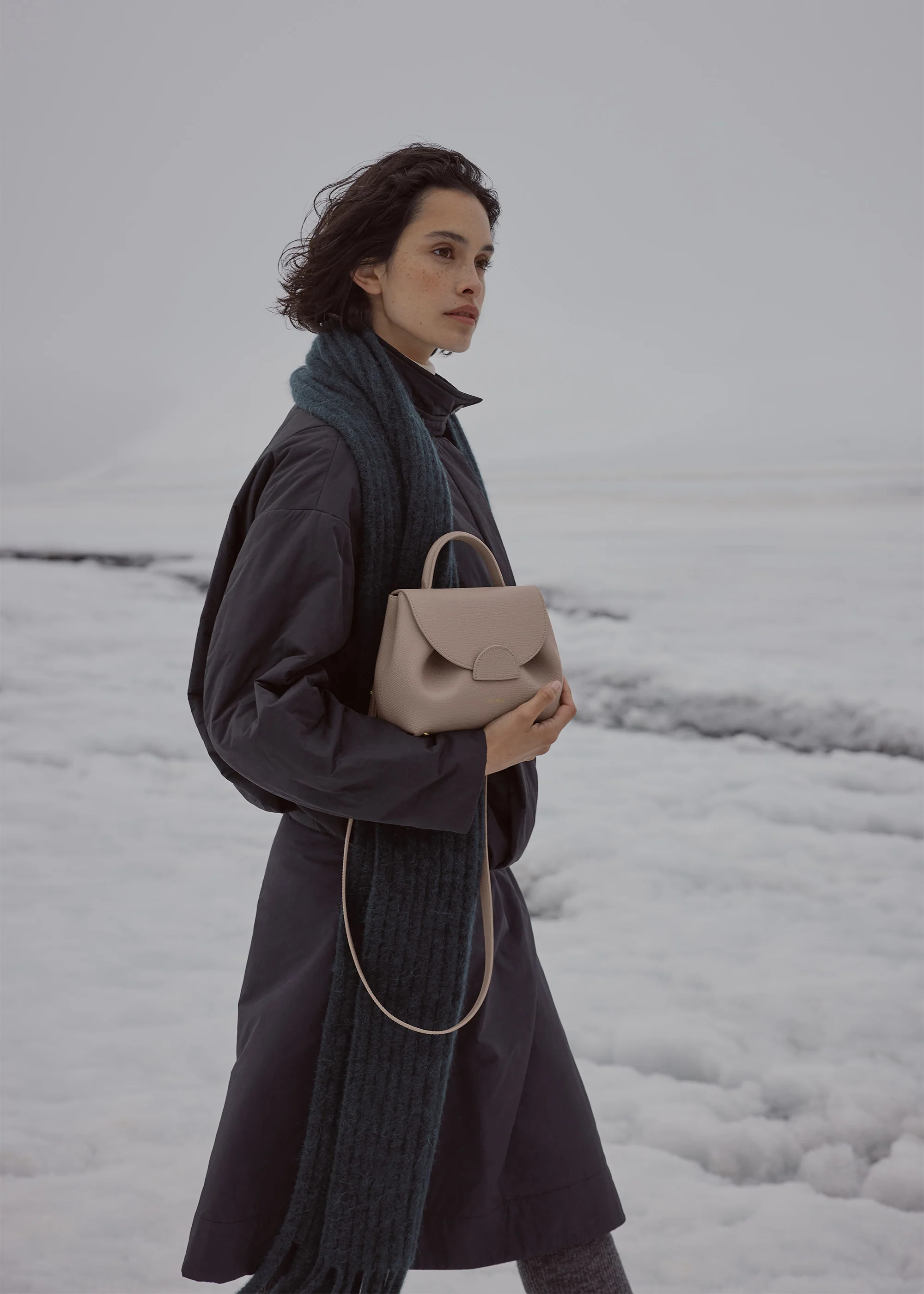 Polène Numéro Un Nano - Textured Taupe