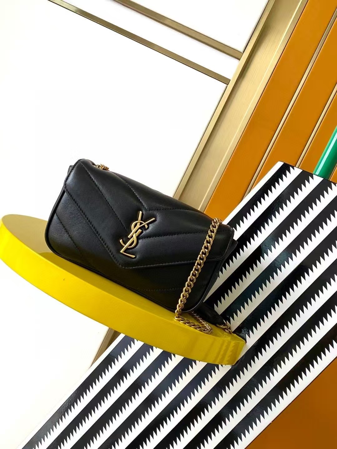Saint Laurent YSL LOULOU lambskin MINI bag