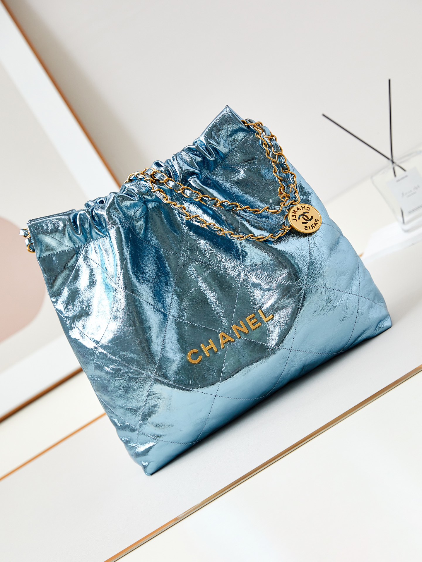 Chanel 10A Handbag Shoulder Bag Top Mirror Quality Version 22 bag AS3261