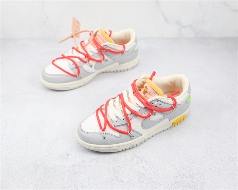 OFF WHITE X Nike Dunk SB Low The 50 NO.06 DM1602-110