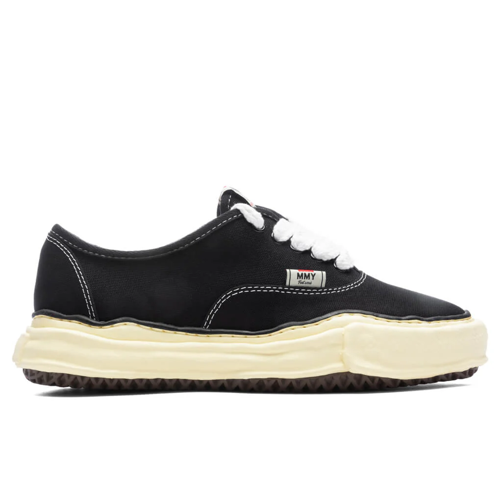 MIHARA YASUHIRO Baker Vintage Color Sole Canvas Low - Black