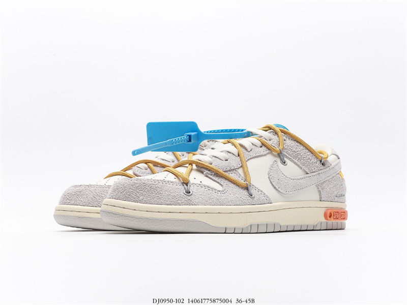 OFF WHITE X Nike Dunk SB Low The 50 NO.34 DJ0950-102