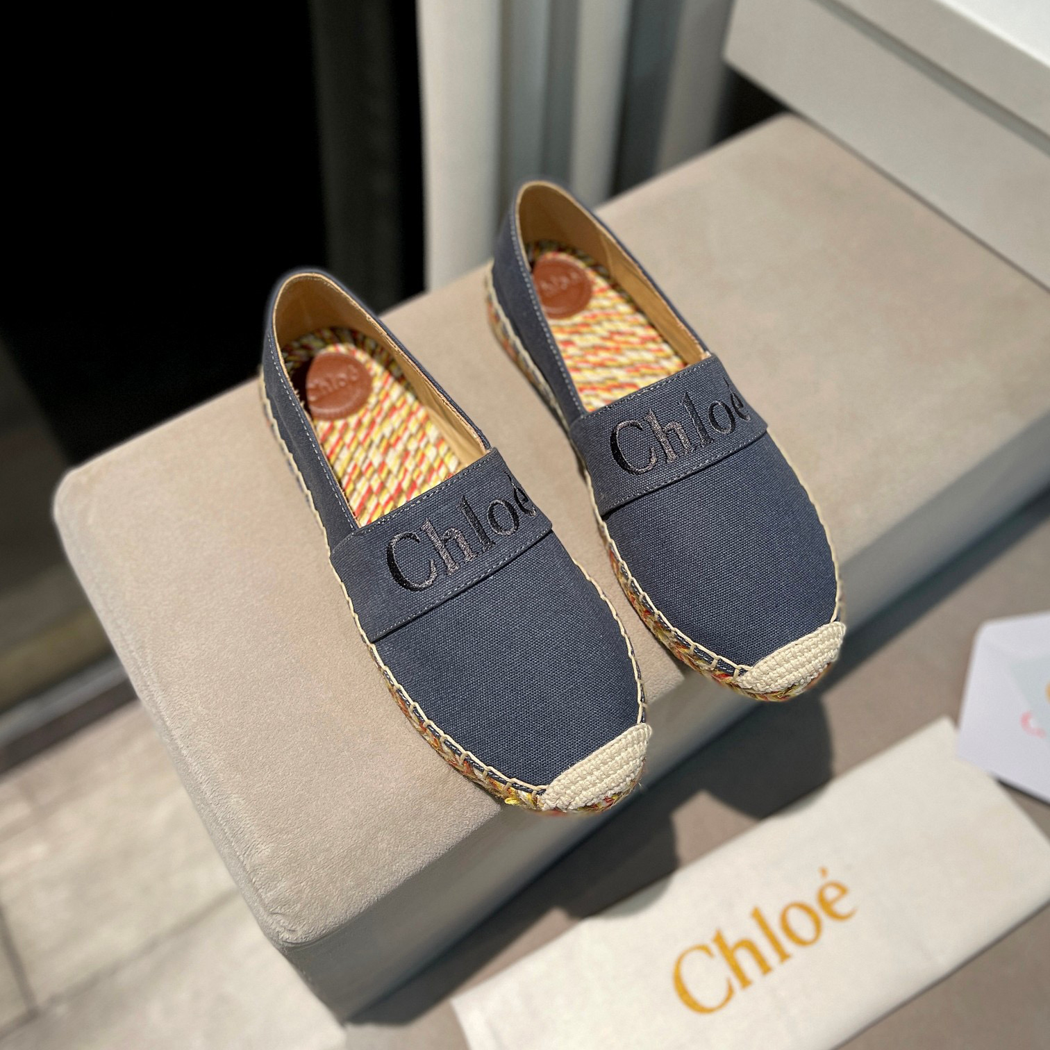 Chloe Cotton Cloth Women's Casual Shoes Shoes Sandal