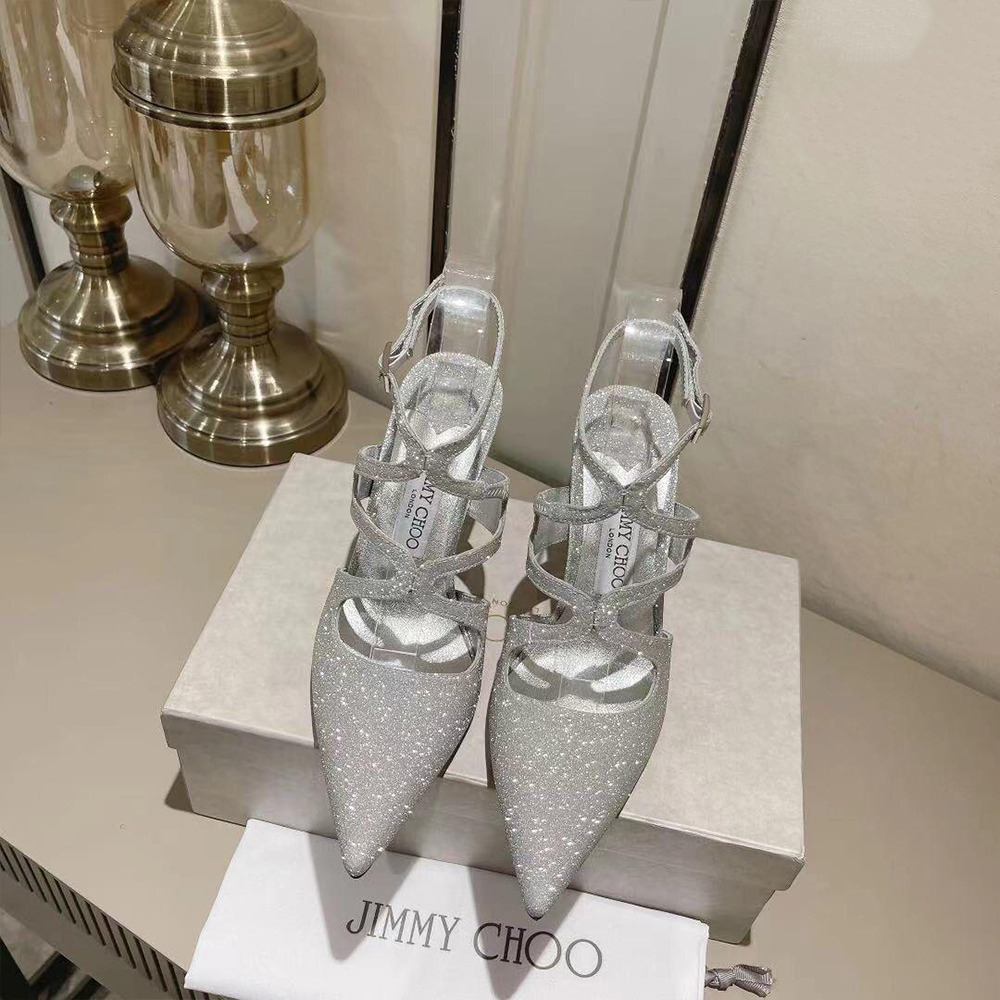 Jimmy Choo Patent Leather Azia  Heels