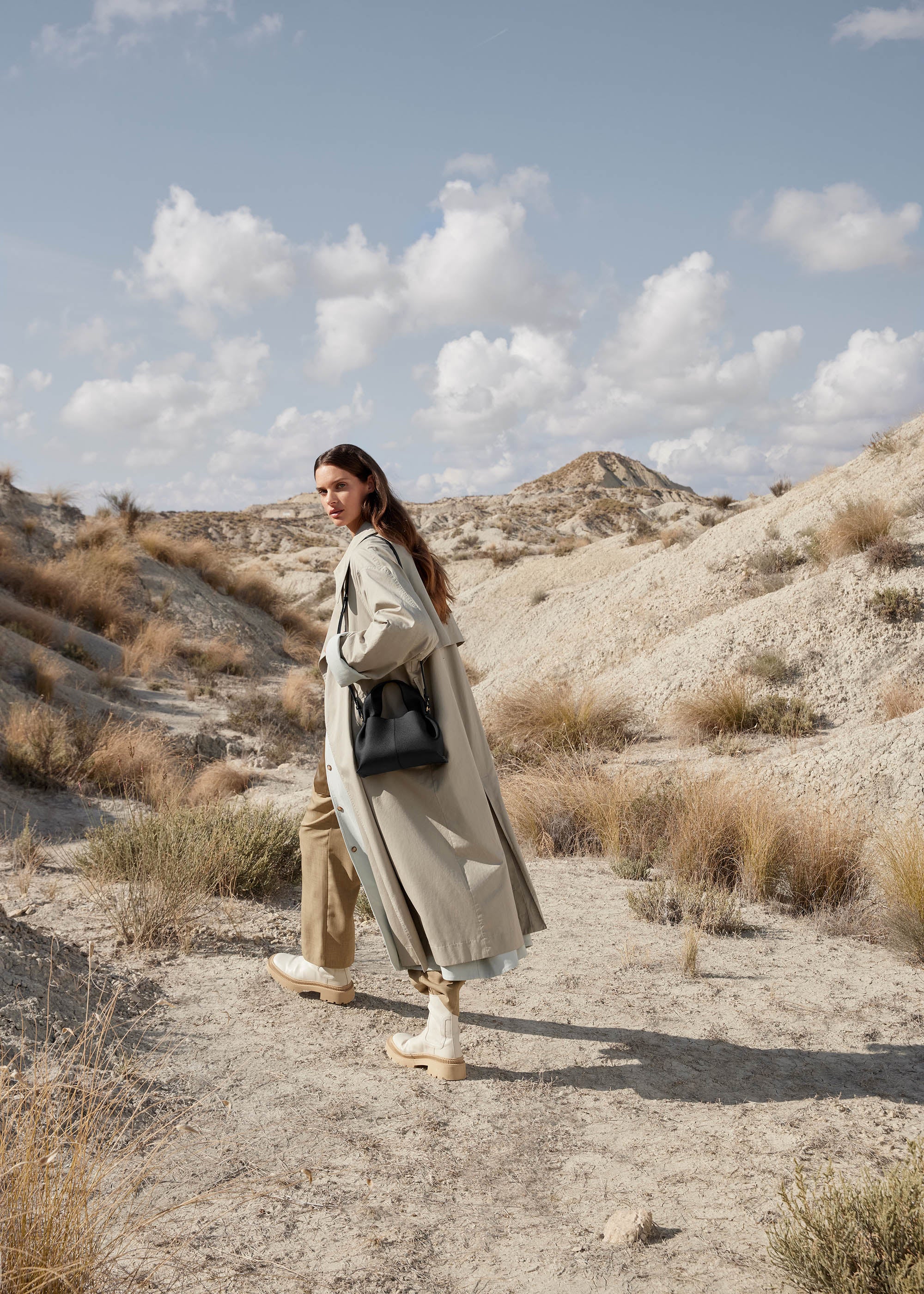 Polène Numéro Neuf Mini - Textured Black