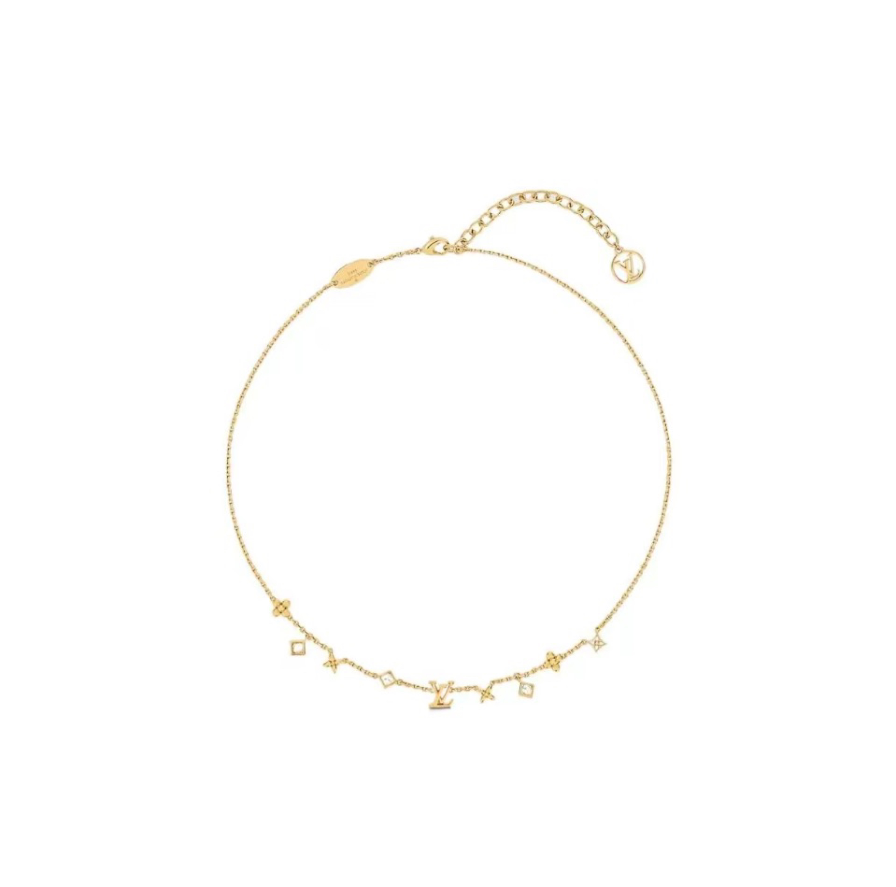 Louis Vuitton LV Diamond Bracelets M1040A & Necklaces M01322