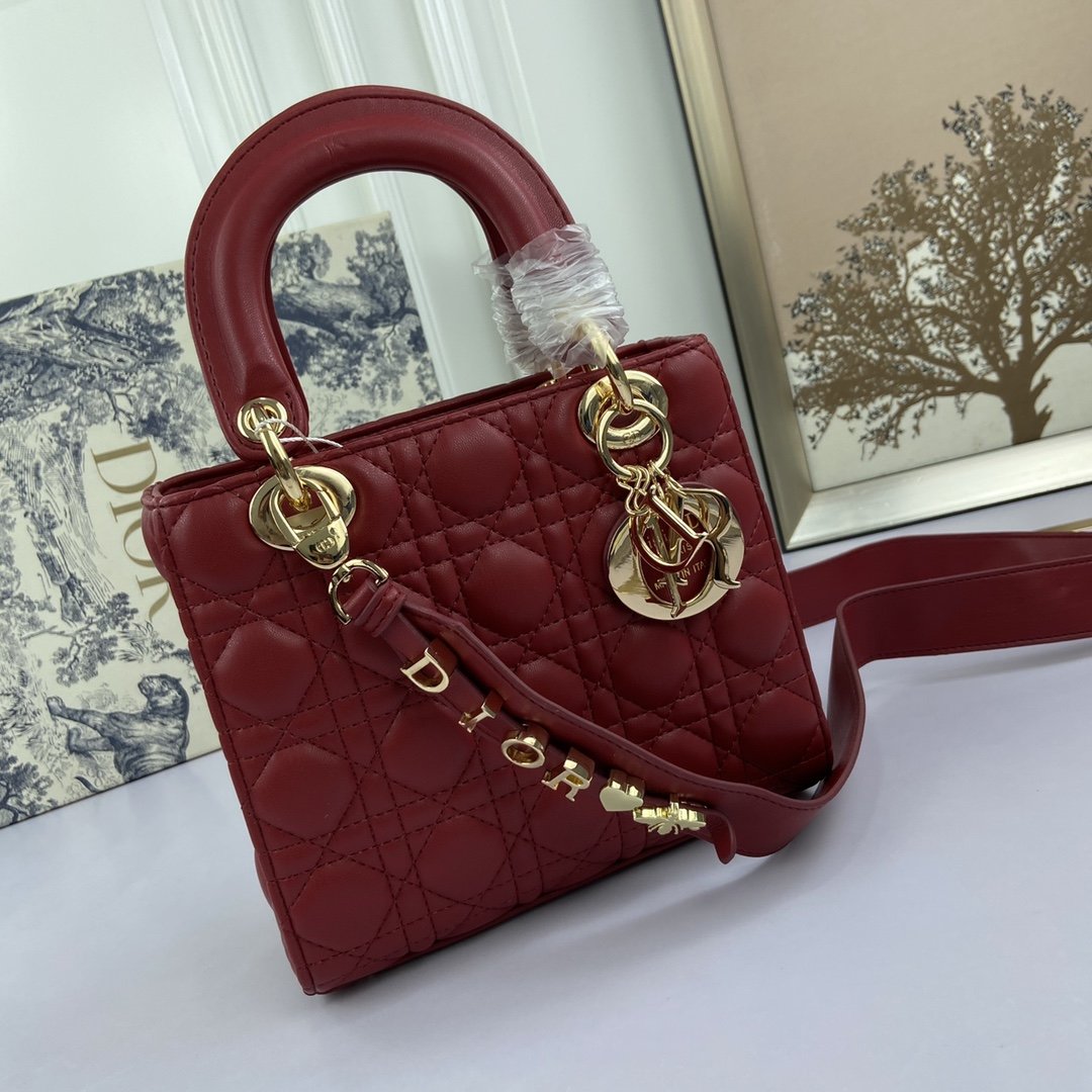 Dior The LADY DIOR Bag MINI SIZE(17*15*7cm) AAA Quality