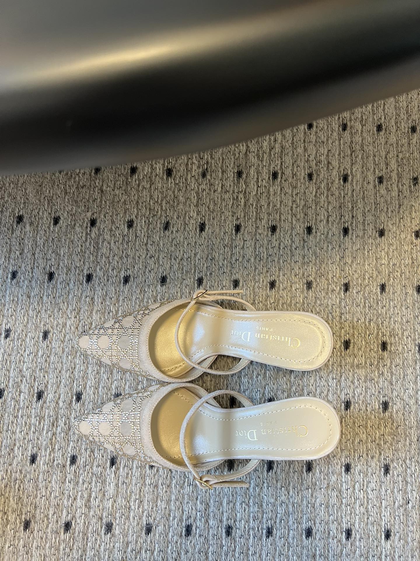 Dior early spring new diamond studded high heels