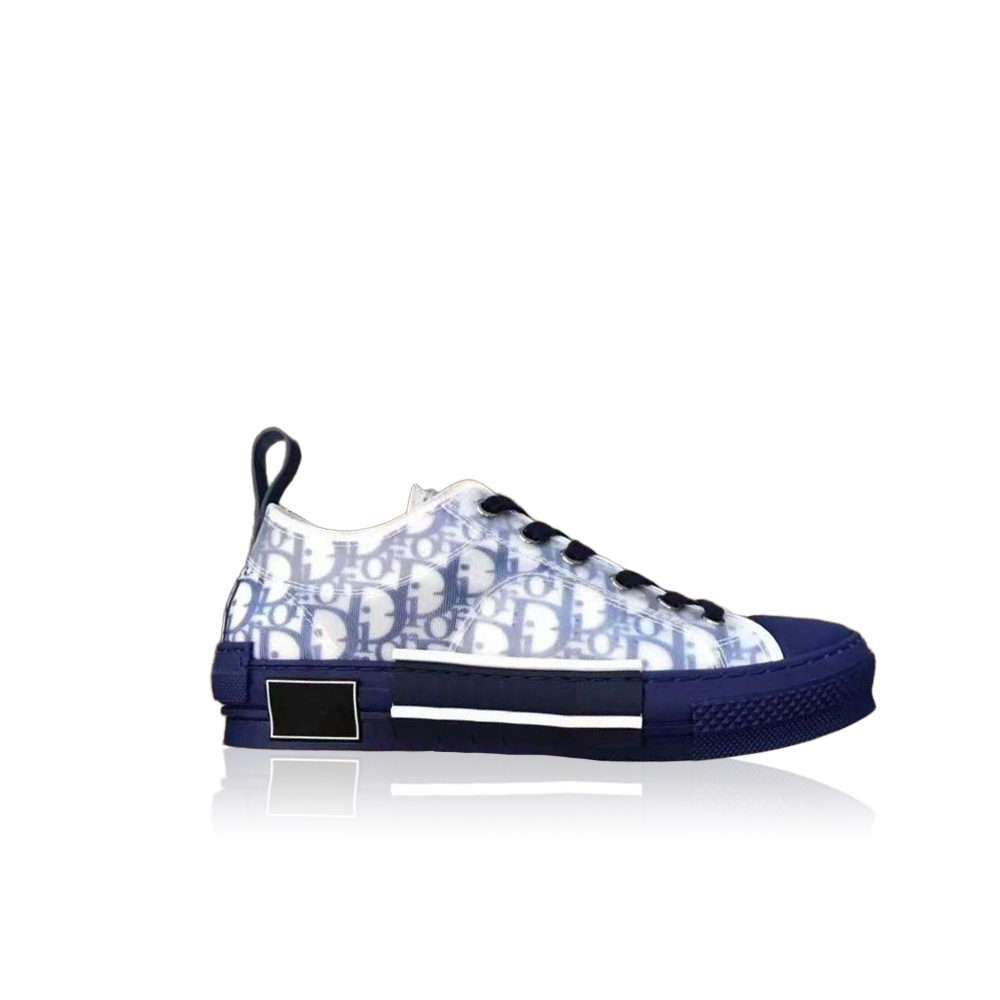 Dior B23 Luxury Shoes with white print logo