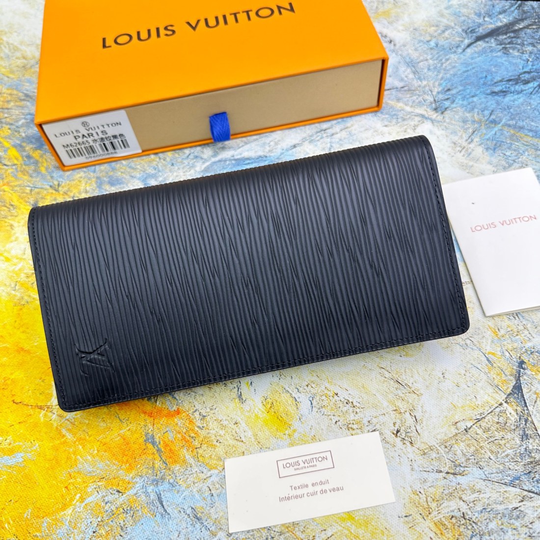 Louis Vuitton LV Brazza Flip Wallet N62665
