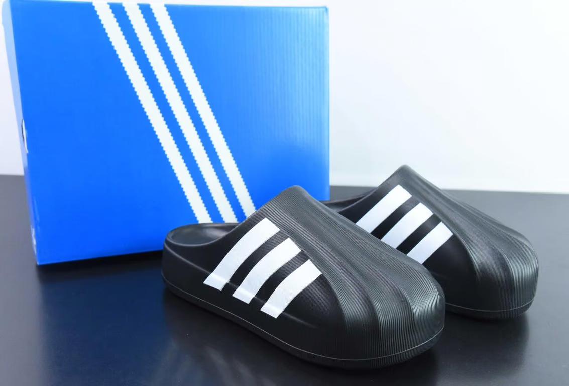 Adidas FOM Superstar Mule Black White