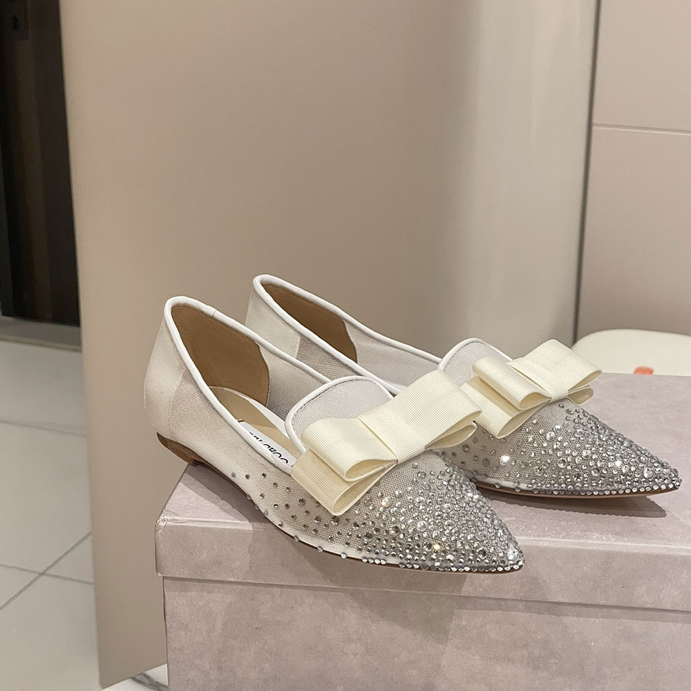 Jimmy Choo Gala Ballet Flats Slide Sandal