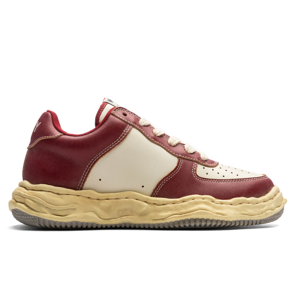 MIHARA YASUHIRO Wayne Low Vintage Leather - Red/White