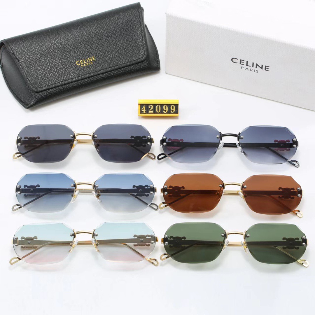 Celine polygon frame sunglasses