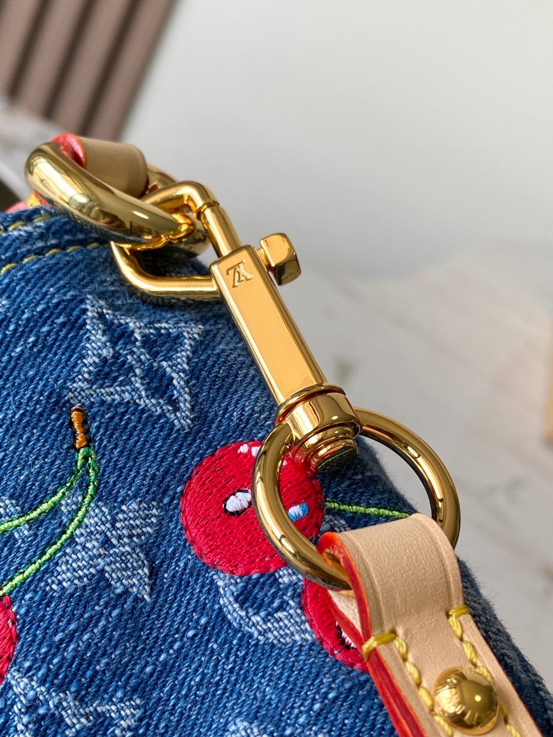 Louis Vuitton New Cherry Print Handbag M13680