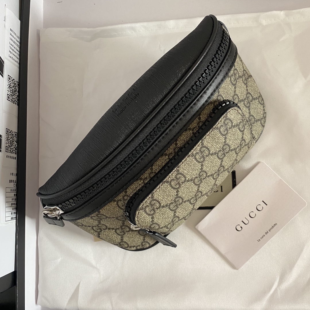 Gucci Canvas Crossbody Waist Bag
