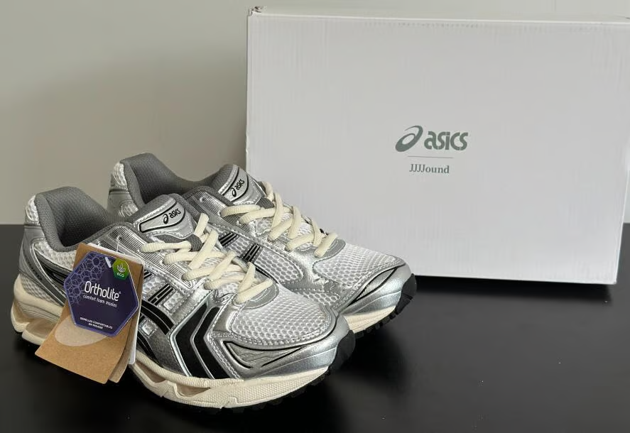 Asics JJJJound x Gel Kayano 14 Silver Black