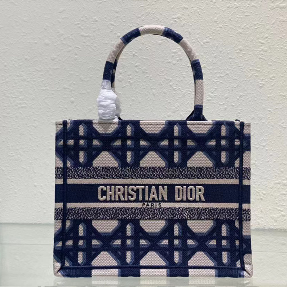 Dior Book Tote D-Lace Macrame
