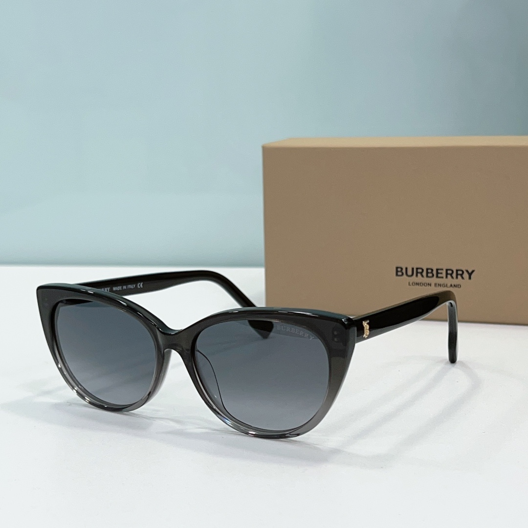 Buberry Fashionable Cat-eye Sunglasses Top quality