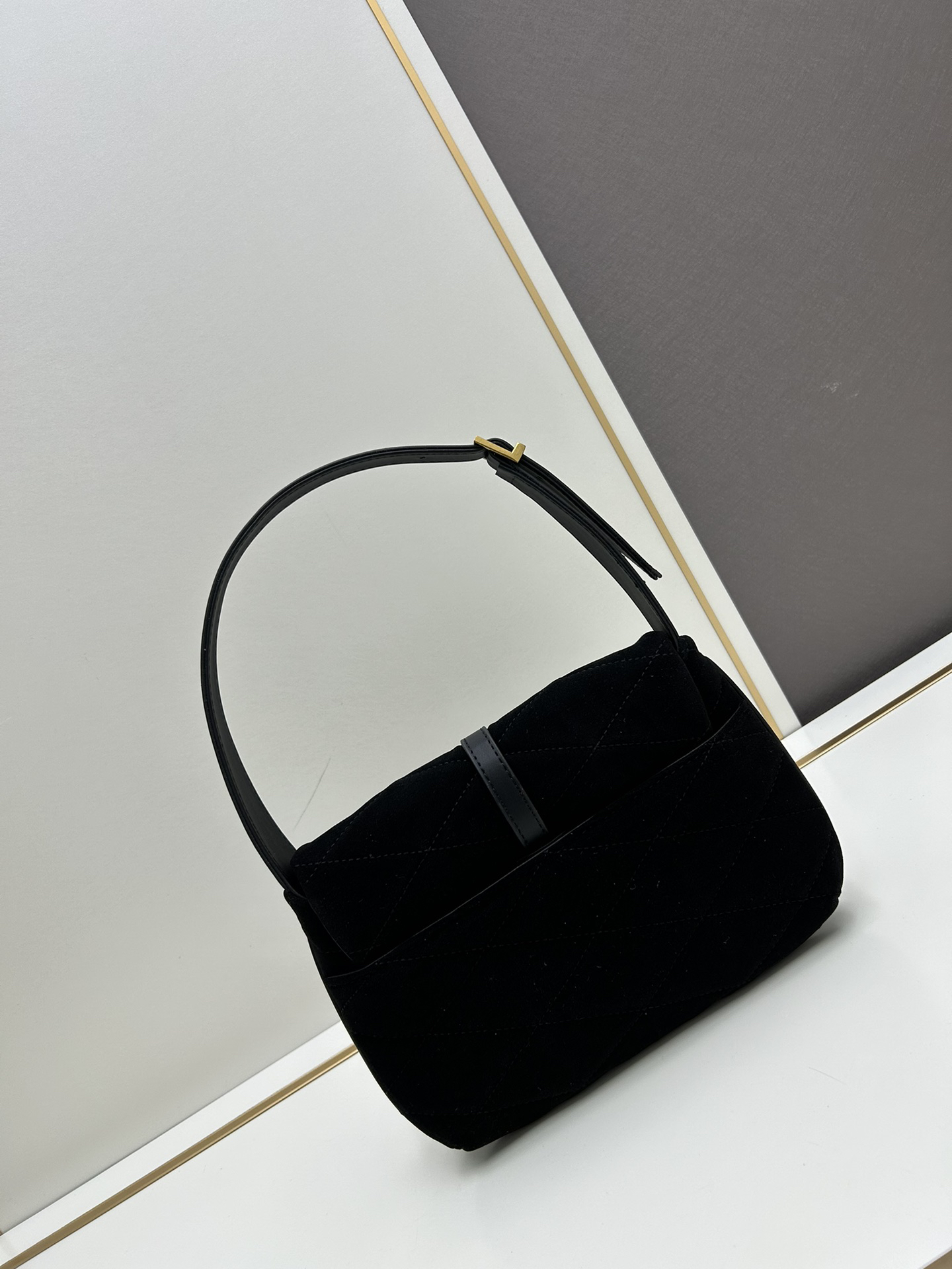 Saint Laurent Frosted Underarm Bag