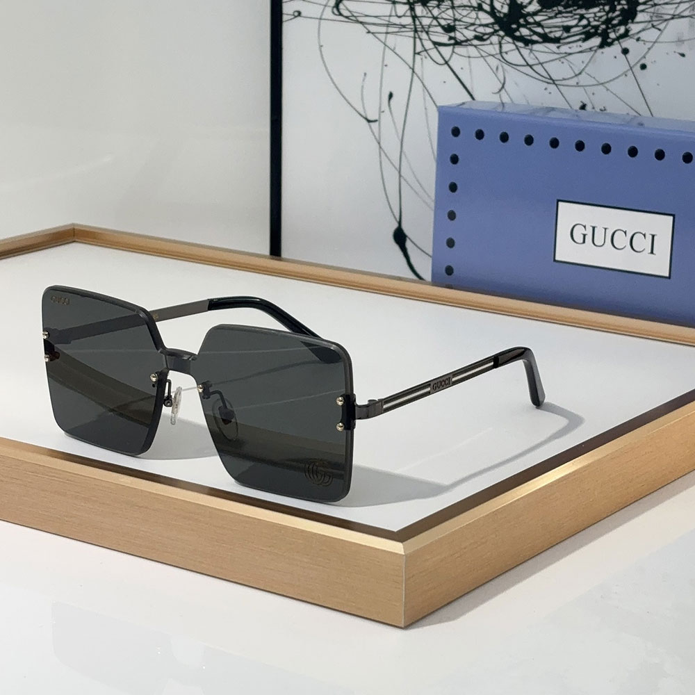 Gucci Stylish Frameless Design  sunglasses Top quality