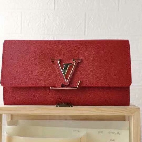 Louis Vuitton LV Capucines Taurillon Wallet