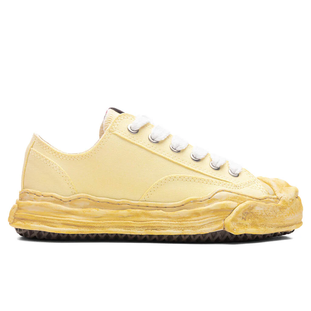 MIHARA YASUHIRO Hank Low Top Sneakers Garment Dye - White