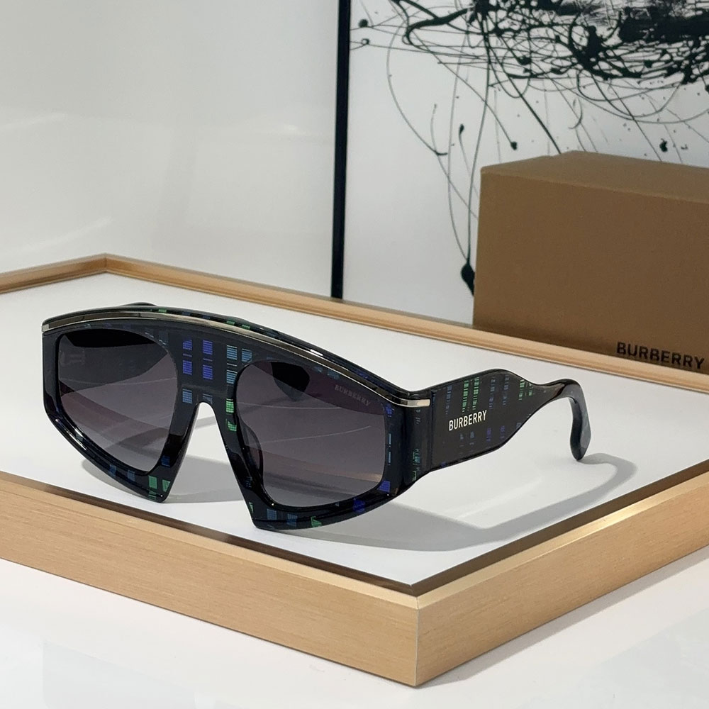 Buberry Framed Printed Cat-eye Sunglasses Top quality