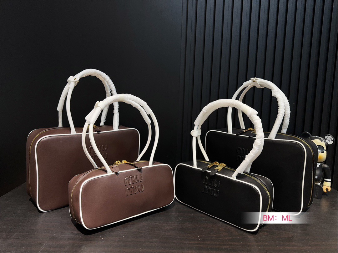 Miu Miu bowling tote