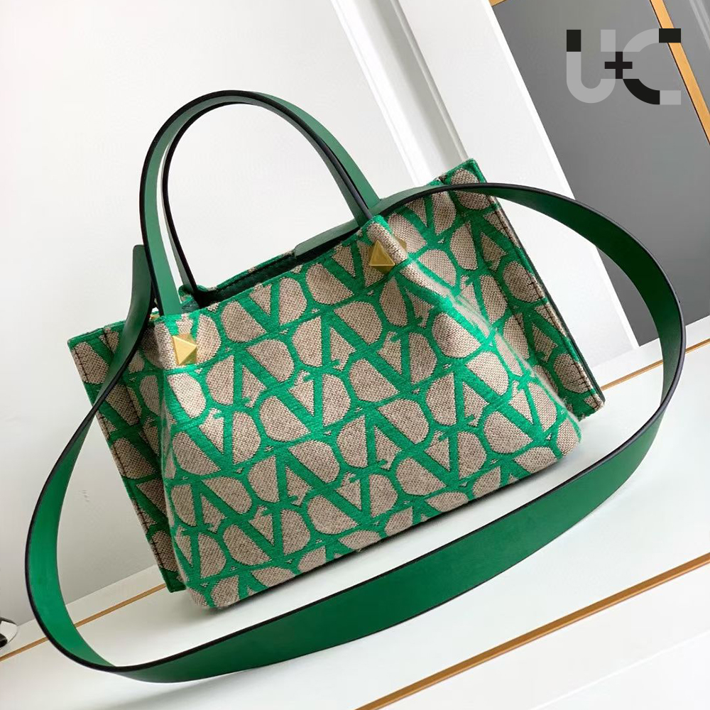 Valentino Embroidered Canvas Crossbody